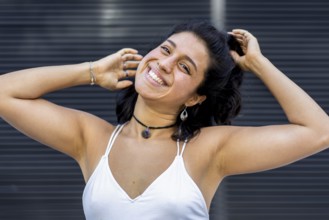 Portrait of a urban dancer showcasing modern style and confidence
