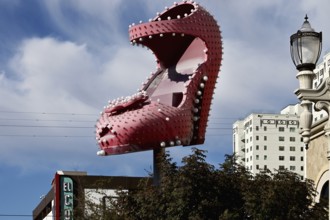 Big red shoe, Las Vegas, Nevada, USA