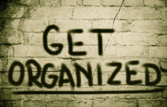 Get Organized Concept