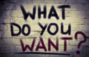 What Do You Want Concept