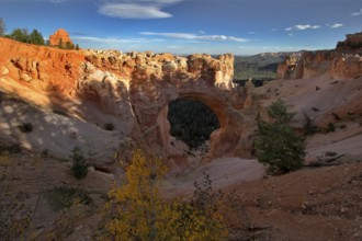 A picturesque round arch in state of Utah in the USA