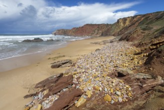 Vila do Bispo, sea coast, beach, Algarve Portugal