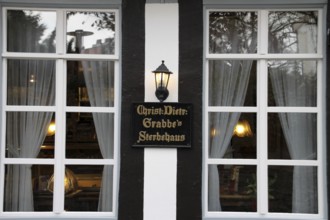 Grabbe's death house in Detmold