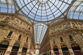 Galleria Vittorio Emanuele shopping centre in Milan, Italy. Lombardy. Austria