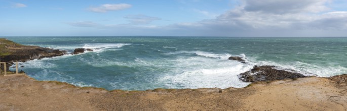 Coastal Landscape at Slope Point, New Zealands southernmost point