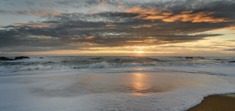 Sandy beach on the Atlantic coast near Les Sables d'Olonne. France