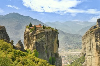 Holy Trinity Monastery photographed on a sunny day