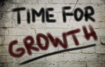Time For Growth Concept