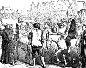 An auto-da-fé or auto da fé, auto de fe, the ritual of public penance, Inquisition punishment,