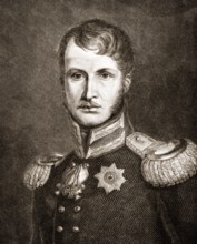 Frederick William III or Friedrich Wilhelm III., 1770 - 1840, king of Prussia