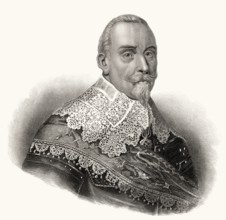 Gustav II Adolf, 1594, 1632, King of Sweden from the ruling family of Vasa