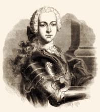 Charles Edward Stuart, Bonnie Prince Charlie, 1720-1788, From British Battles on Land and Sea, by