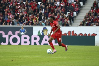 Jordy Makengo (SC Freiburg) at the 1st FBL match: 24-25: 1st FBL: 24-25: 7th Sptg. SC Freiburg - FC