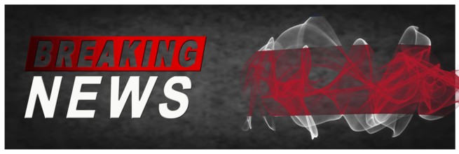 Costa Rica Breaking News, Smoke Flag Background