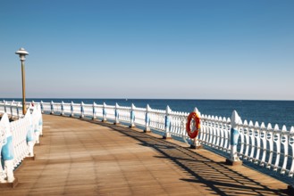 Samsa Marine Walkway and sea in Yeongdeok, Korea