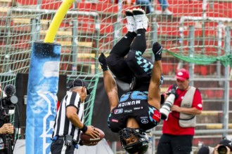 European League of Football, ELF/ Game: Prague Lions at Munich Ravens on 09. June. 2024, in the