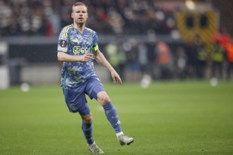 Football, Europa League, Round of 16 second leg, 2024/2025, Eintracht Frankfurt vs. Ajax Amsterdam,