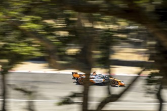 ALEXANDER ROSSI (7) of Nevada City, California practices for the Firestone Grand Prix of Monterey