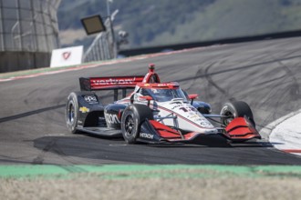 WILL POWER (12) of Toowoomba, Australia practices for the Firestone Grand Prix of Monterey at