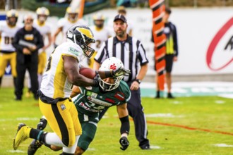 Footballgame GFL Quarterfinals, Schwaebisch Hall Unicornsvs. Berlin Adler , Optima-Sportpark