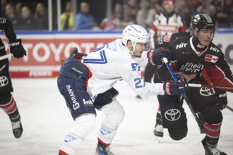 LanxessArena, Cologne, North Rhine-Westphalia, Justin Schütz (Cologne Sharks, #10), Yannik Proske