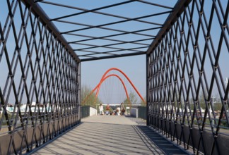 Truss bridge with double arch bridge (BUGA 97)