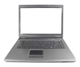 Laptop isolated