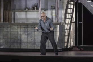 BERLIN, Germany - November 2024: Sweeney Todd (The Demon Barber of Fleet Street) - A musical