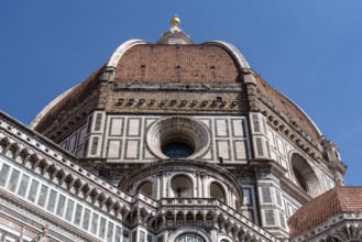 The giant cupola of the cathedral Santa Maria del Fiore in Florence, Italy