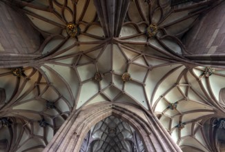 Freiburg im Breisgau, Cathedral of Our Lady, ambulatory, vaults