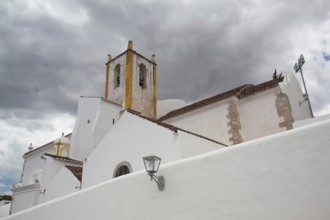 Renovated historic Church of Santa Maria do Castelo, Tavira, Algarve, Portugal