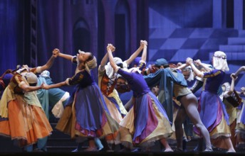 Sofia, Bulgaria - November 24, 2016: Artists of Moscow City Ballet are performing Romeo and Juliet