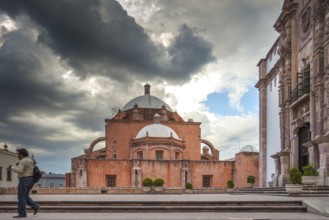 View of Cathedral of city from back side. Zacatecas, ZAC. Mexico