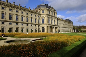 Würzburg Residence, Unesco World Heritage Site, Lower Franconia, Bavaria, Germany