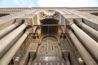 The two mosques Al-Rifa'i and Sultan Hassan in Cairo Egypt