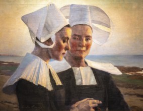 Cecicila Beaux, Twilight Confidences, 1888, oil on canvas, eorgia museum of Art, Athens