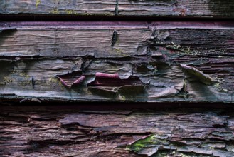 Old rusty railway vehicle parts