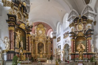 Interior of St. Martin's Church, Bamberg, Germany