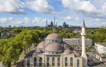 The Central Mosque in the city of Duisburg is an Islamic place of worship and was opened in 2008