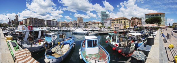 In the harbour of Savona, Liguria, Italy