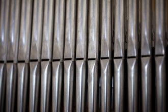 Pipes of an organ