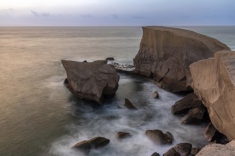 Dawn on the coast in San Miguel de Tajao, Tenerife
