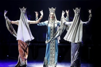 Belarus, the city of Gomel, 23.03.2017. Concert of Georgian National Ballet Sukhishvili