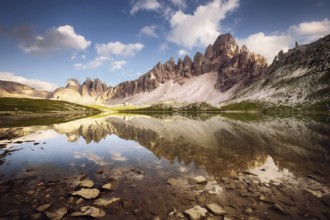 Lake near Tre Cime, Italian Dolomites