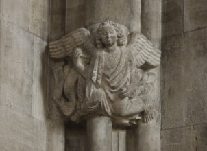 Console in the choir, Angel, St, Saint, Saint