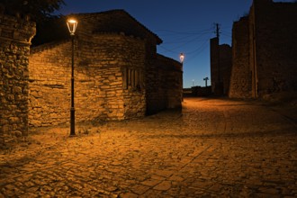 The castle of Berat at night and some creative photography