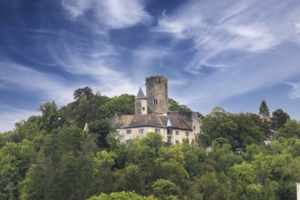 The medieval Castle Krautheim, Hohenlohe, Baden-Württemberg, Germany