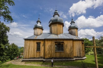 Orthodox Church of Dobra Szlachecka, 17th century, Saint River valley, Carpathians range, Poland