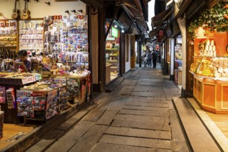 Cosy, historical, alleys, paths, shops, restaurants, water town Zhujiajiao, Shanghai, People's