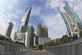 SHENZHEN - CITY IN SOUTH OF PEOPLE'S REPUBLIC OF CHINA - NOVEMBER 19, 2011: The magnificent modern
